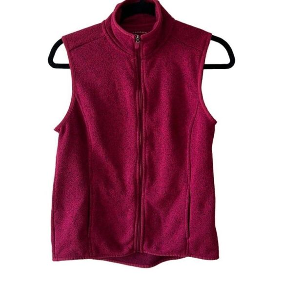 GH Bass & Co Womens Vest Jacket Small Gorpcore Hiking Camping Cozy Layering Soft - Picture 1 of 9